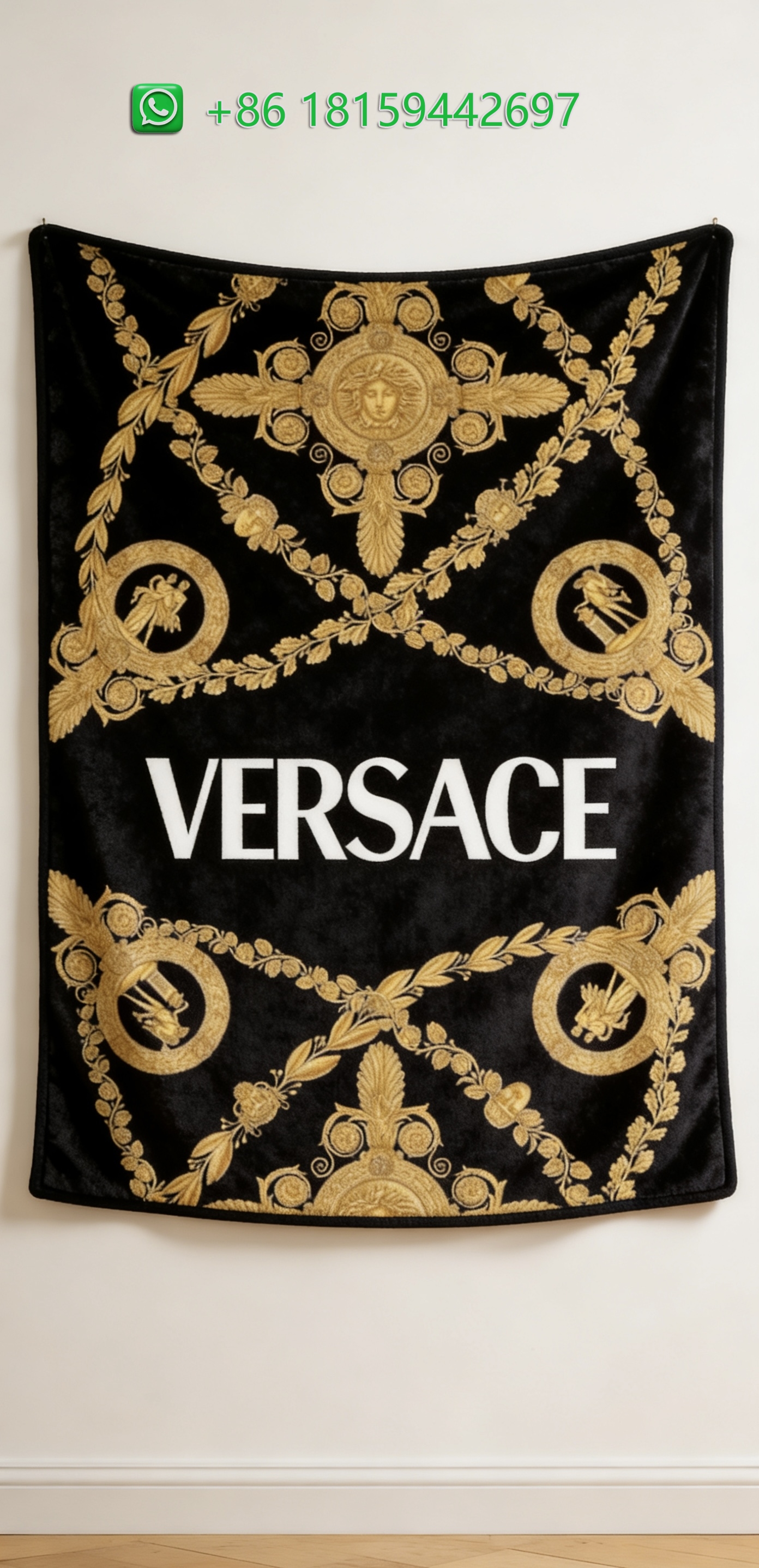 Versace Throw Blankets